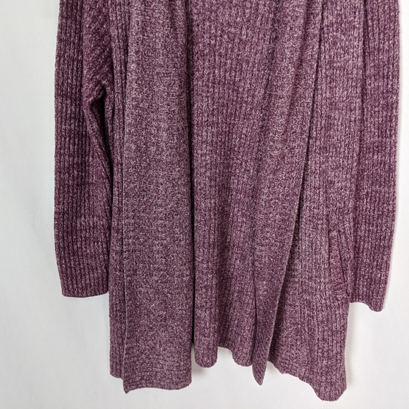 XL BAREFOOT DREAMS Montecito Knit Ribbed Long Draped Sweater - Picture 10 of 13